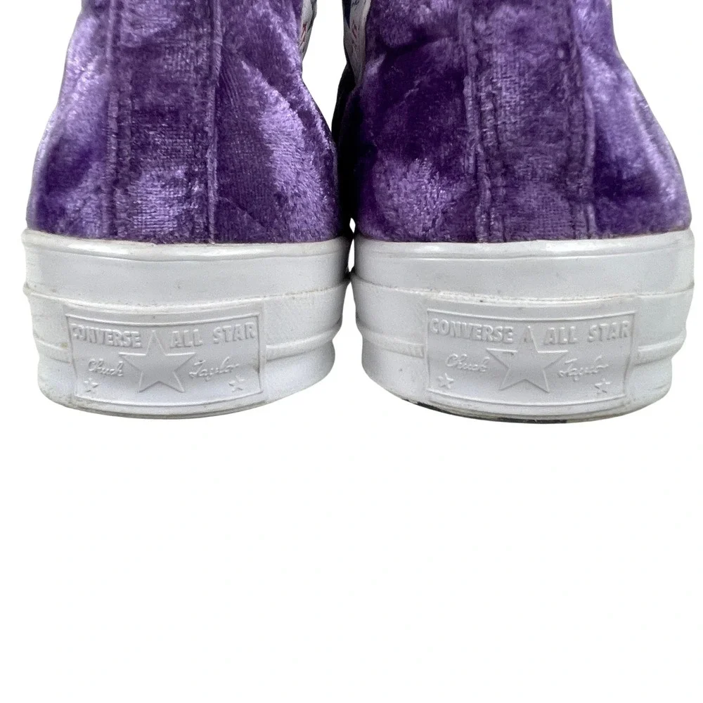 Converse‎ Golf Le Fleur Chuck 70 Hi Quilted Velvet Tillandsia Purple Mens 10.5